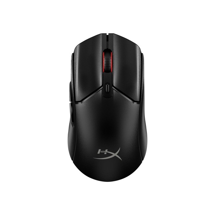 hyperx hp hyperx pulsefire haste 2 core inalambricos: raton gaming (negro/negro)