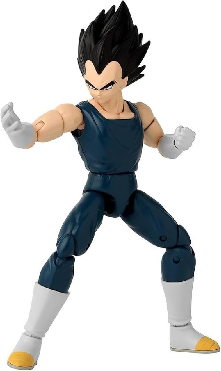 bandai rojo figura dragon ball dragon stars vegeta
