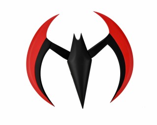neca replica neca batman beyond batarang red prop 20 cm