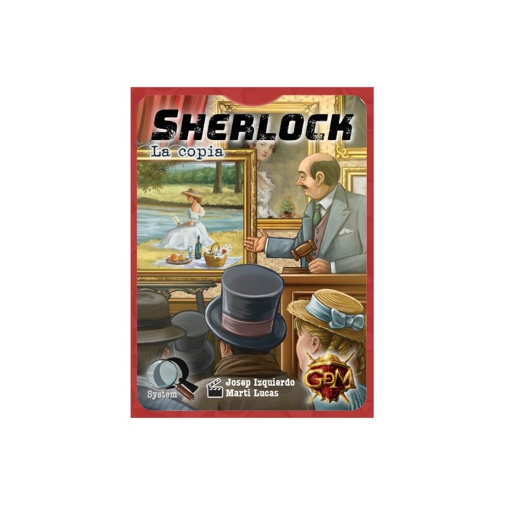 gdm juego de mesa gdm sherlock: la copia pegi 10