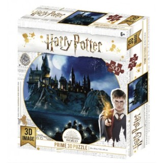 prime 3d puzzle 3d lenticular harry potter hogwarts 500 piezas