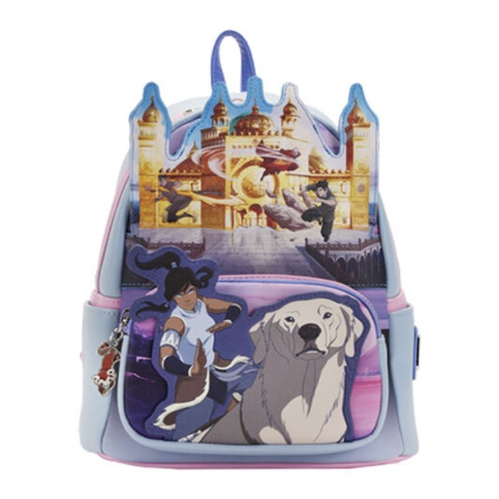 loungefly mini mochila loungefly la leyenda de korra team korra