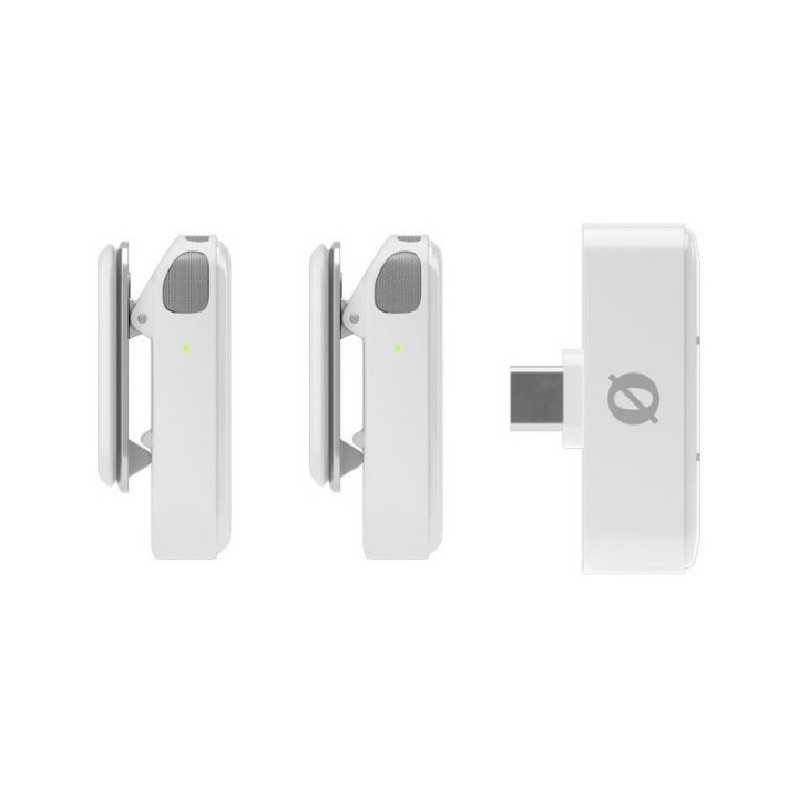 microfono wireless rode micro l white lightning 21h battery gainassist 21dba 73db