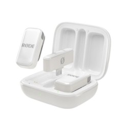 microfono wireless rode micro l white lightning 21h battery gainassist 21dba 73db