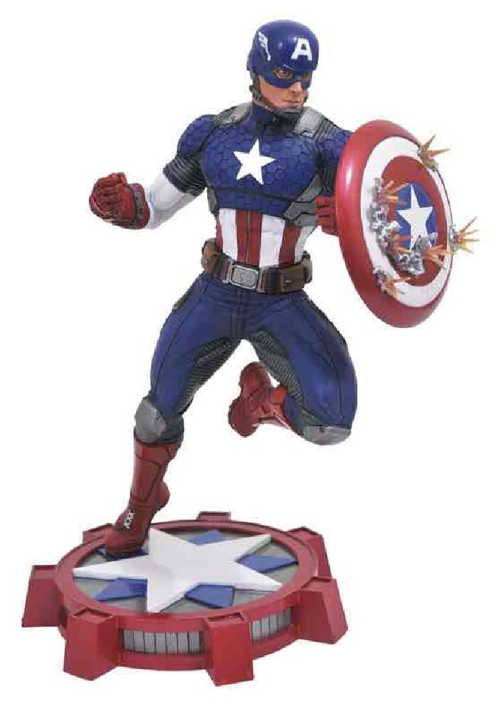 diamond collection figura diamond collection marvel avengers nuevo capitan america 25 cm marvel gall