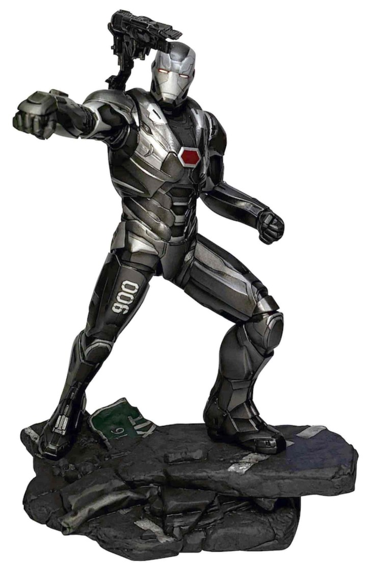 diamond collection figura diamond collection marvel avengers war machine pvc diorama movie gallery a