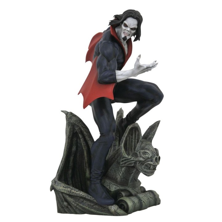 diamond collection figura diamond collection marvel morbius diorama pvc 25 cm marvel comic gallery