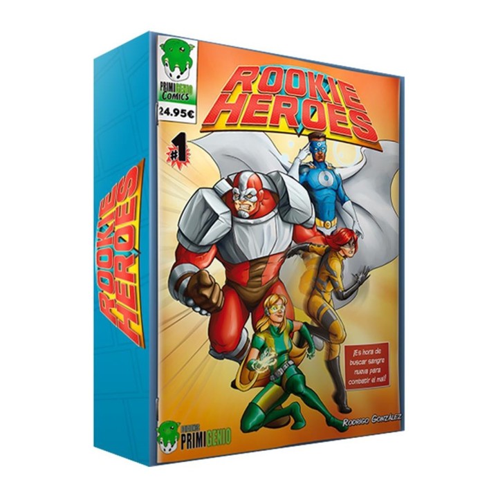 juegos juego de mesa rookie heroes pegi 10