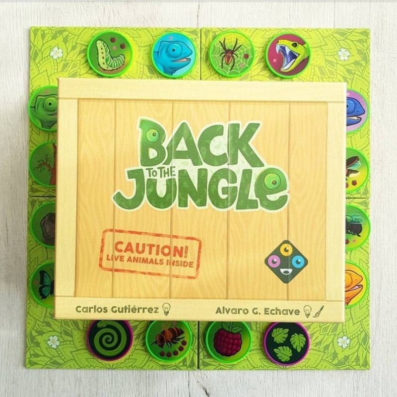 gdm juego de mesa back to the jungle pegi 6