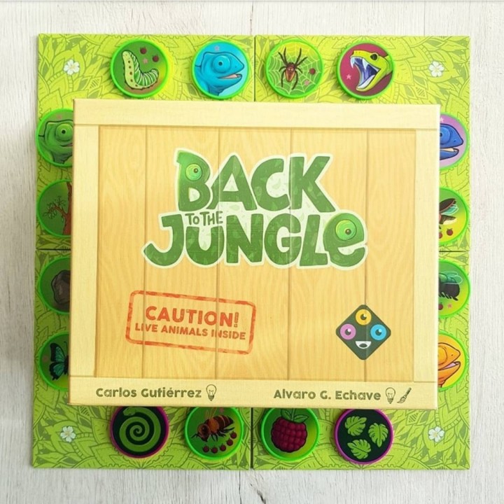 gdm juego de mesa back to the jungle pegi 6