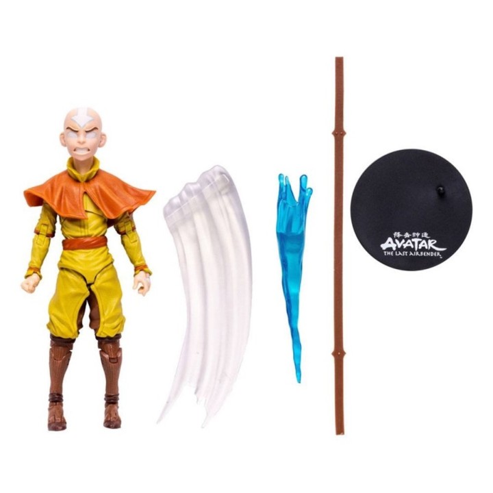mcfarlane toys figura mcfarlane toys avatar la leyenda de aang: aang estado avatar