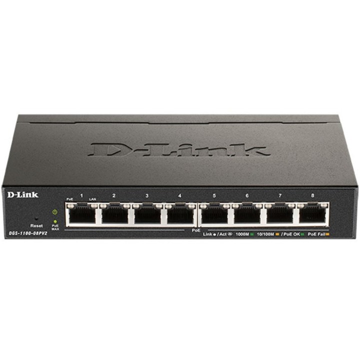 d - link switch d - link 8 puertos gestionable easysmart poe 64w