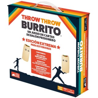 juegos juego de mesa throw throw burrito edicion extrema para exteriores pegi 7
