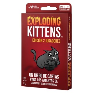 juegos juego de mesa exploding kittens edicion 2 jugadores pegi 10