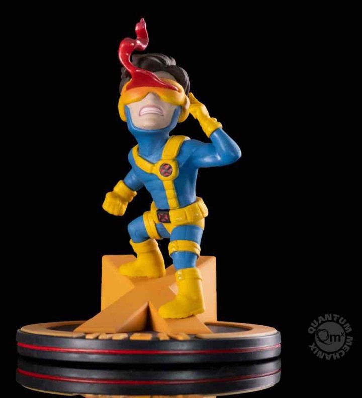 quantum mechanix figura quantum mechanix marvel x - men cyclops ciclope