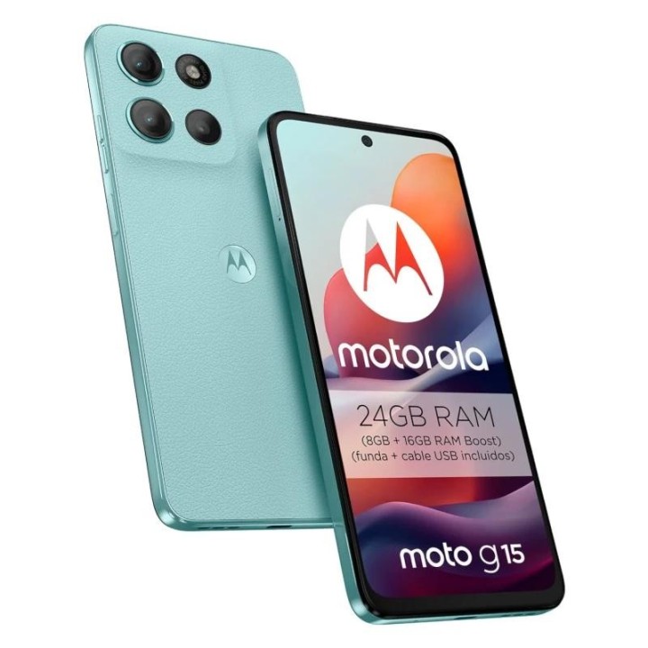 motorola moto g15 4g 6.7 8gb 512gb salt air