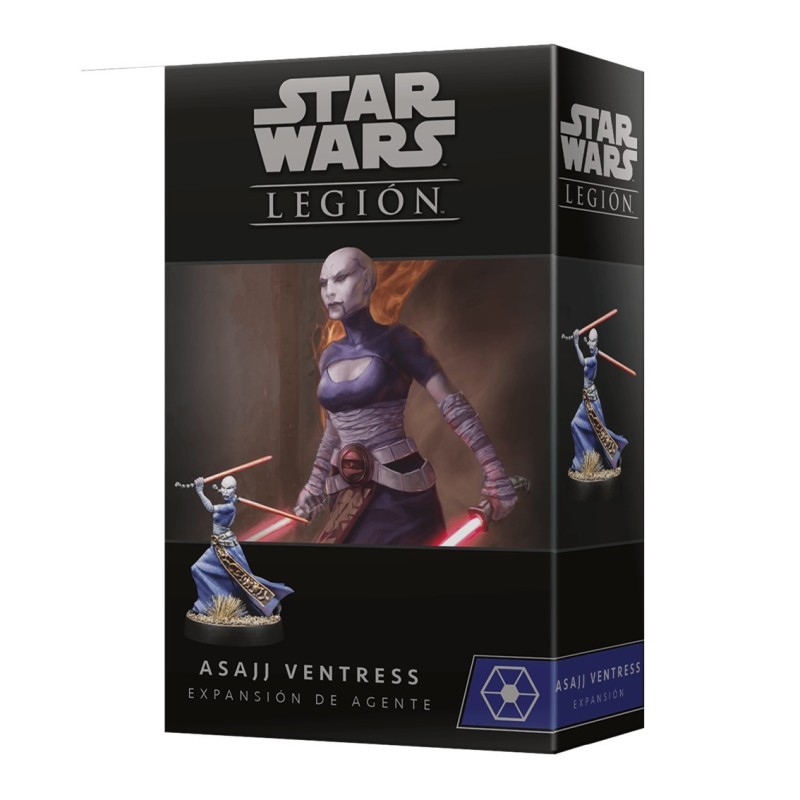juegos juego de mesa star wars legion asajj ventress edad recomendada 14 anos