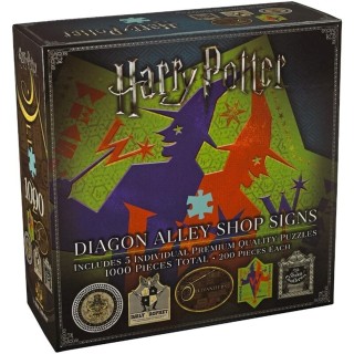 the noble collection puzzle the noble collection harry potter callejon diagon simbolos & logos tiend