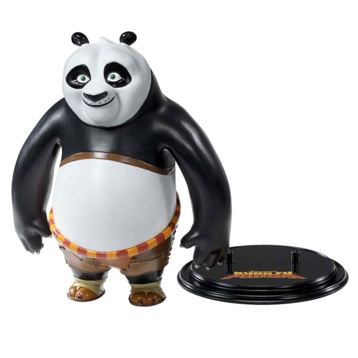 the noble collection figura the noble collection bendyfigs cine kung fu panda panda po flexible