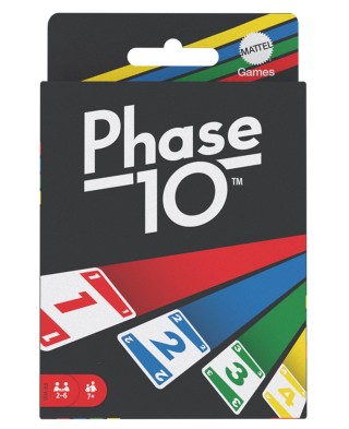 mattel juego de cartas mattel phase 10