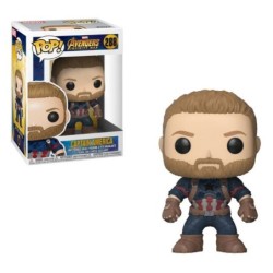 funko funko pop marvel infinity war capitan america 26466