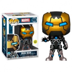 funko funko pop marvel 80th iron man modelo 39 brillo en la oscuridad 43965