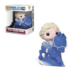 funko funko pop disney frozen 2 elsa montando nokk 46586