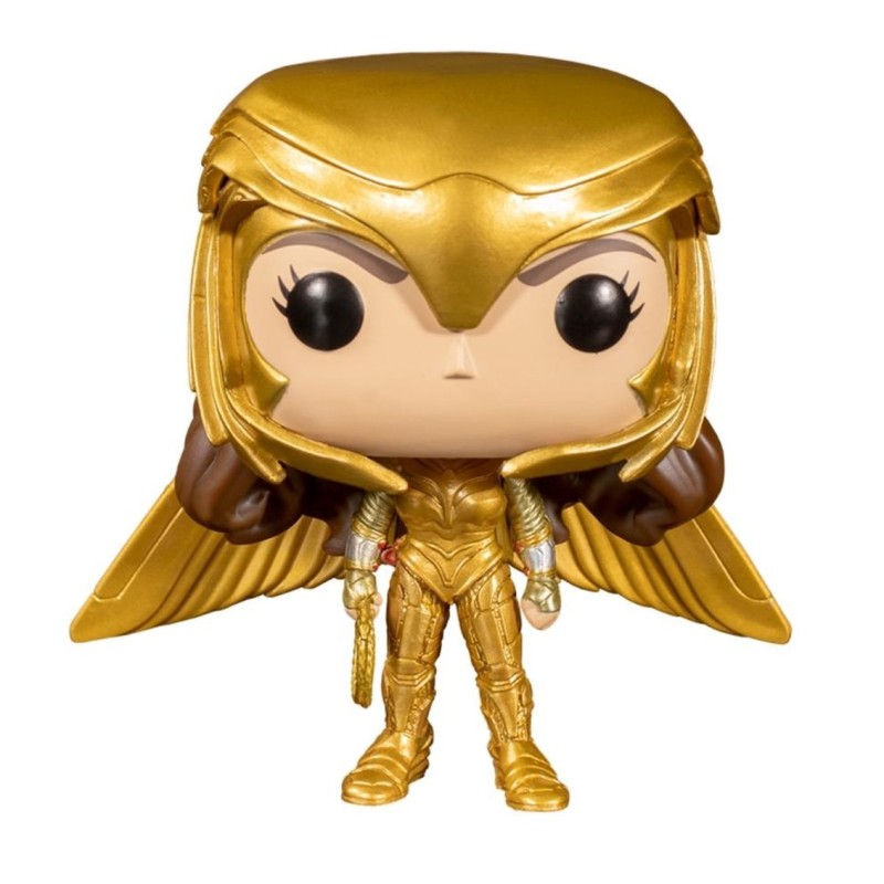 funko funko pop dc wonder woman 1984 wonder woman traje dorado alas extendidas 46661