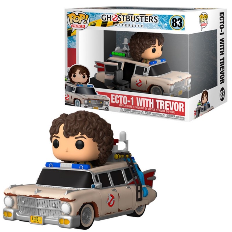 funko funko pop ride super deluxe cine cazafantasmas afterlife ecto 1 con trevos 47679