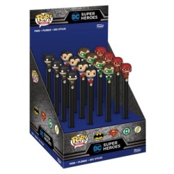funko funko pop pen topper boligrafo dc comics 1 unidad aleatoria batman superman linterna verde fla