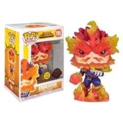 funko funko pop my hero academia endeavor brillo en la oscuridad exclusivo 49672
