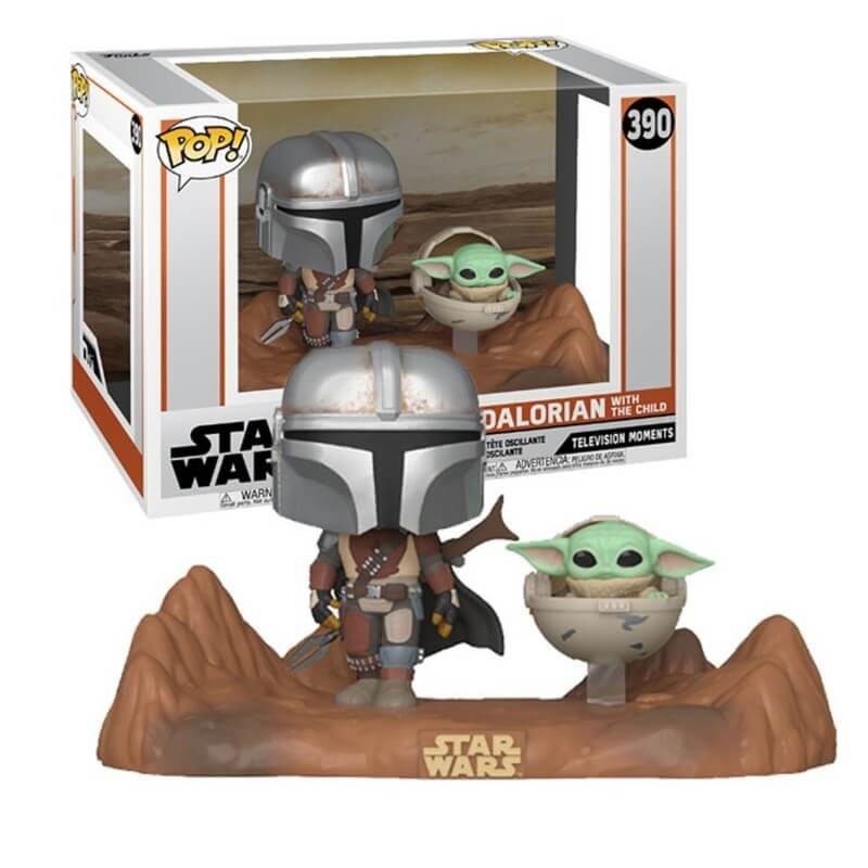 funko funko pop star wars the mandalorian the mandalorian & baby yoda