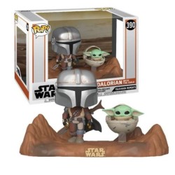 funko funko pop star wars the mandalorian the mandalorian & baby yoda