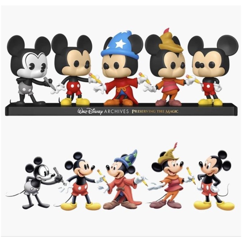 funko funko pop disney archivos pack premium 5 mickey mouse 51118