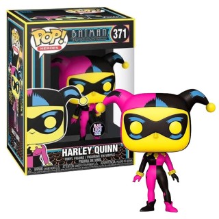 funko funko pop dc black light harley quinn multicolor 51726