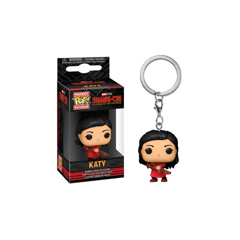 funko funko pop keychain llavero marvel shang - chi katy 53760