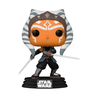 funko funko pop star wars the mandalorian ahsoka con sables 54527