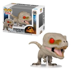 funko funko pop cine jurassic park jurassic world 3 atrociraptor (ghost)