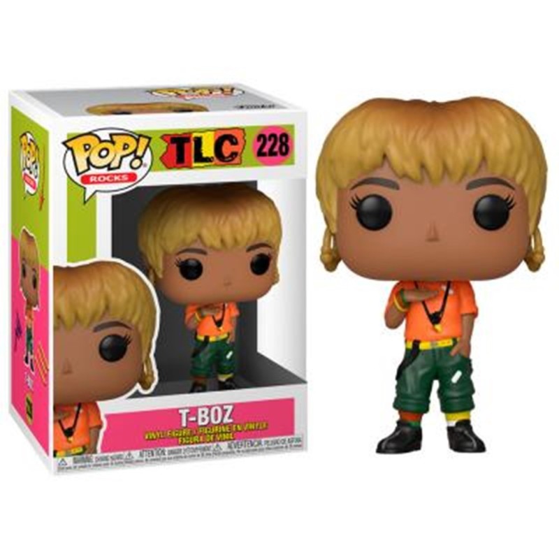 funko funko pop estrellas de la musica tlc t - boz 56734