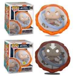 funko funko pop animacion avatar the last airbender la leyenda de aang todos los elementos glow in t