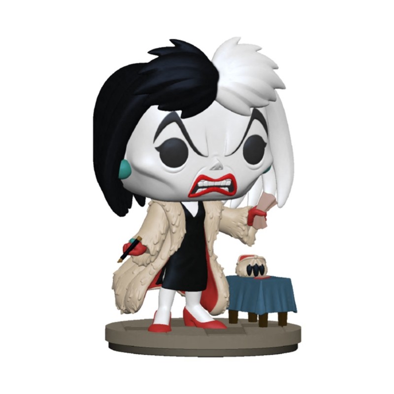 funko funko pop disney villanos cruella de vil 57349