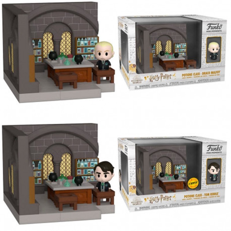 funko mini moments funko harry potter aniversario draco malfoy clases de pociones con opcion chase 5