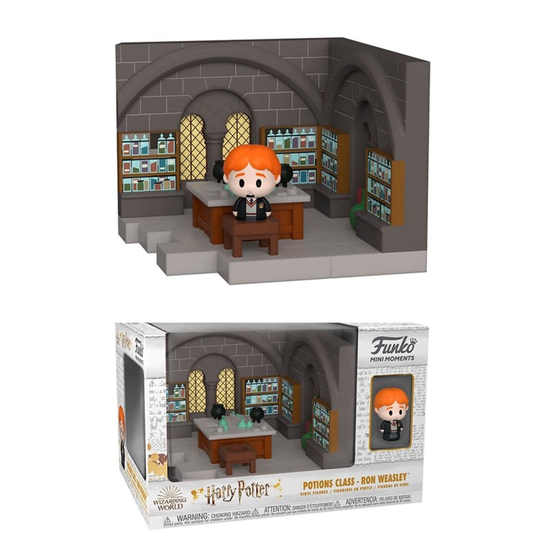 funko mini moments funko harry potter aniversario ron weasley con opcion chase 57365