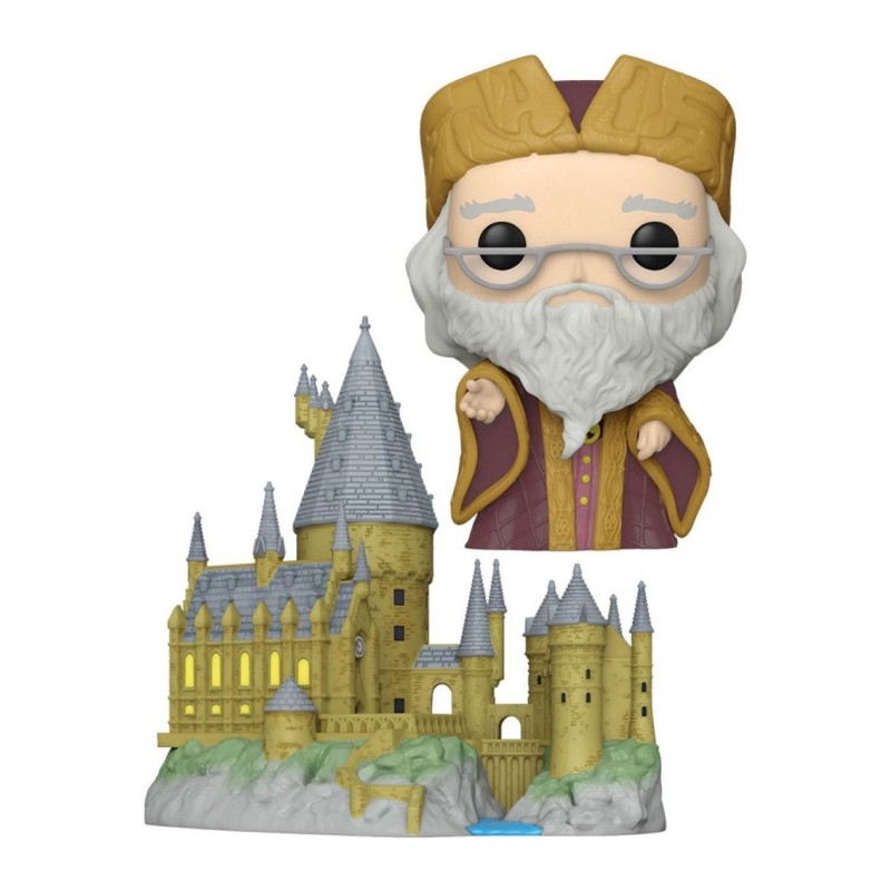 funko funko pop town harry potter aniversario dumbledore con hogwarts 57369