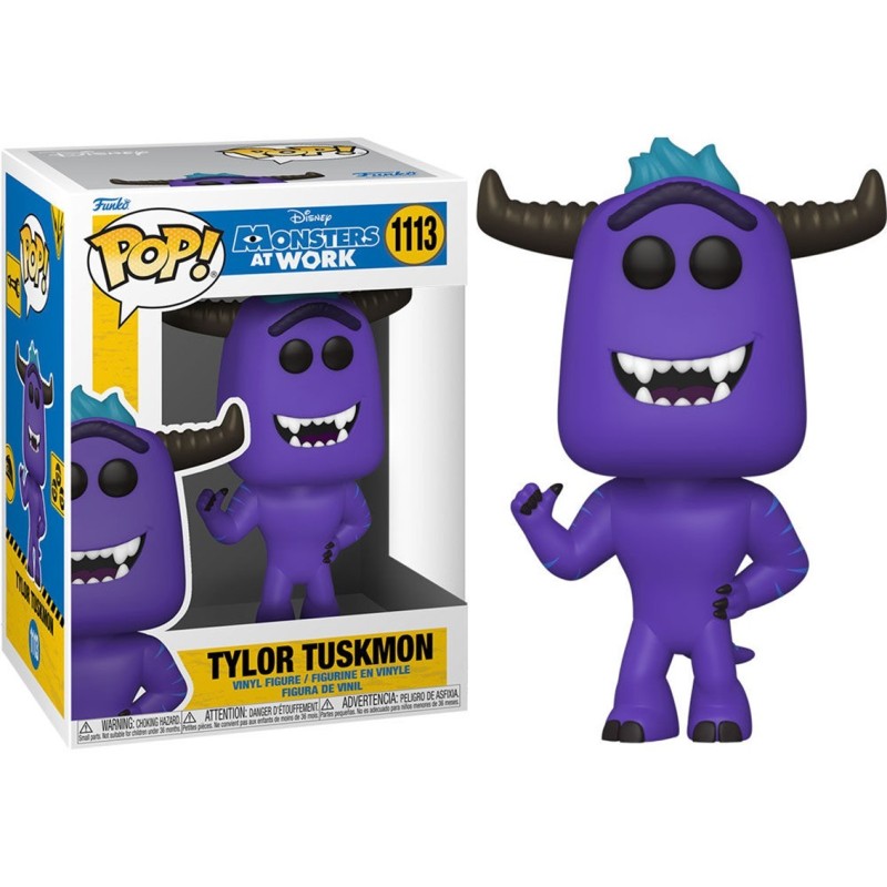 funko funko pop disney monster at work tylor tuskmon 57381