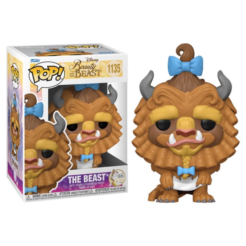 funko funko pop disney la bella y la bestia bestia con rizos 57585