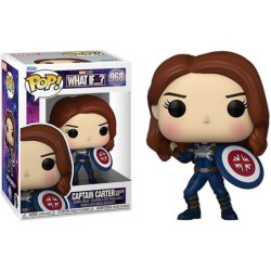 funko funko pop marvel what if capitana carter stealth suit 58653