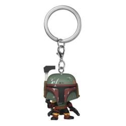funko funko pop keychain llavero star wars the book of boba fett boba fett 60235