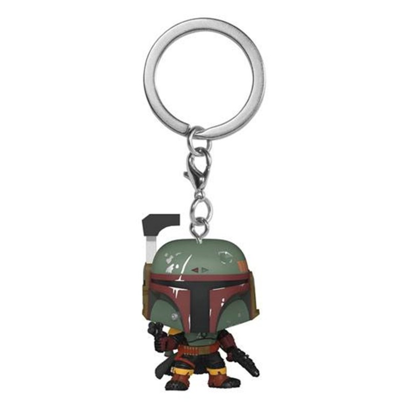 funko funko pop keychain llavero star wars the book of boba fett boba fett 60235