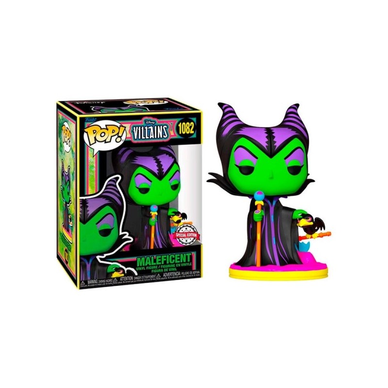 funko funko pop disney villanos malefica edicion especial brillante 60396